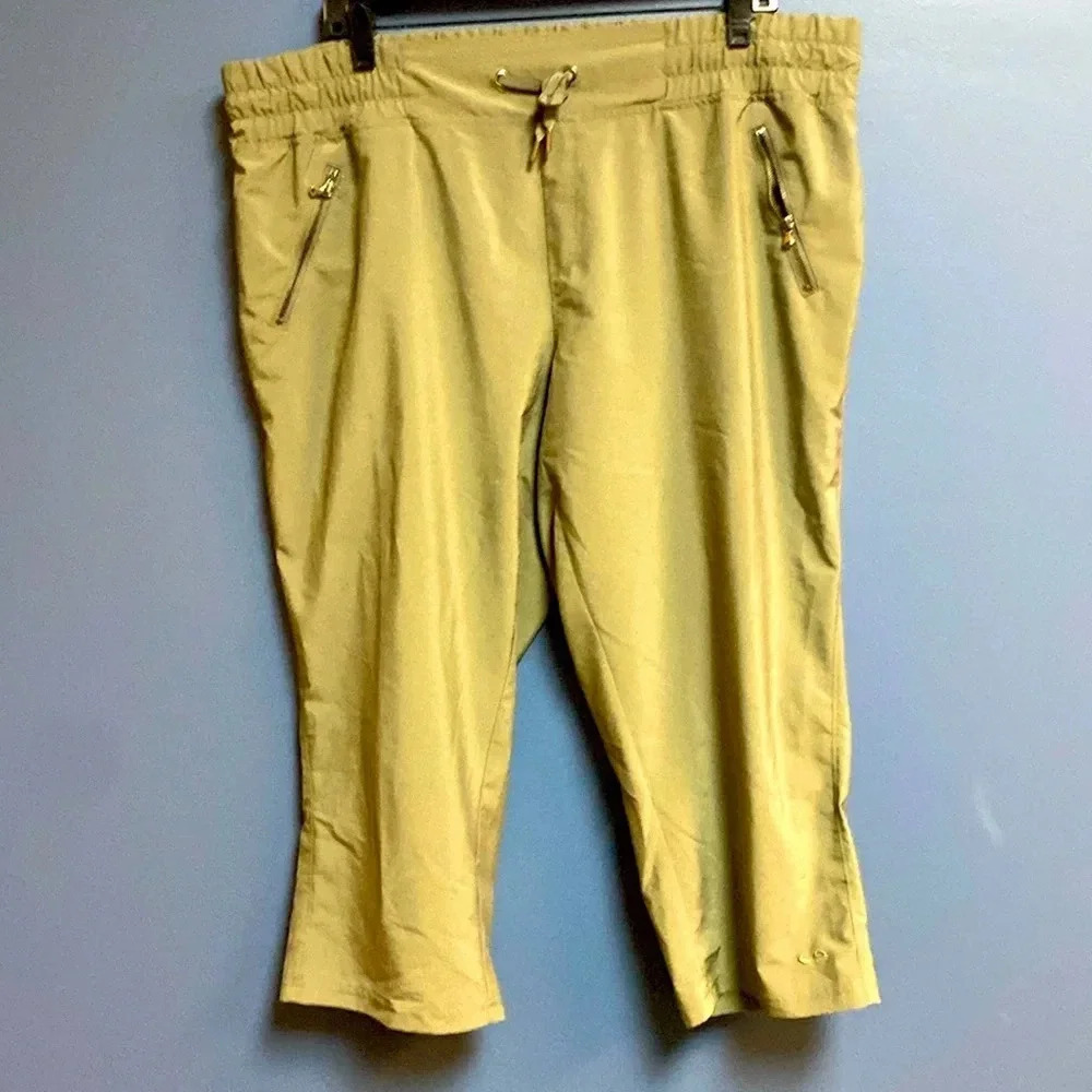CHAMPION C9 WOMENS‎ SIZE XXL  ATHLETIC PANTS OLIVE GREEN COLOR CLEAN